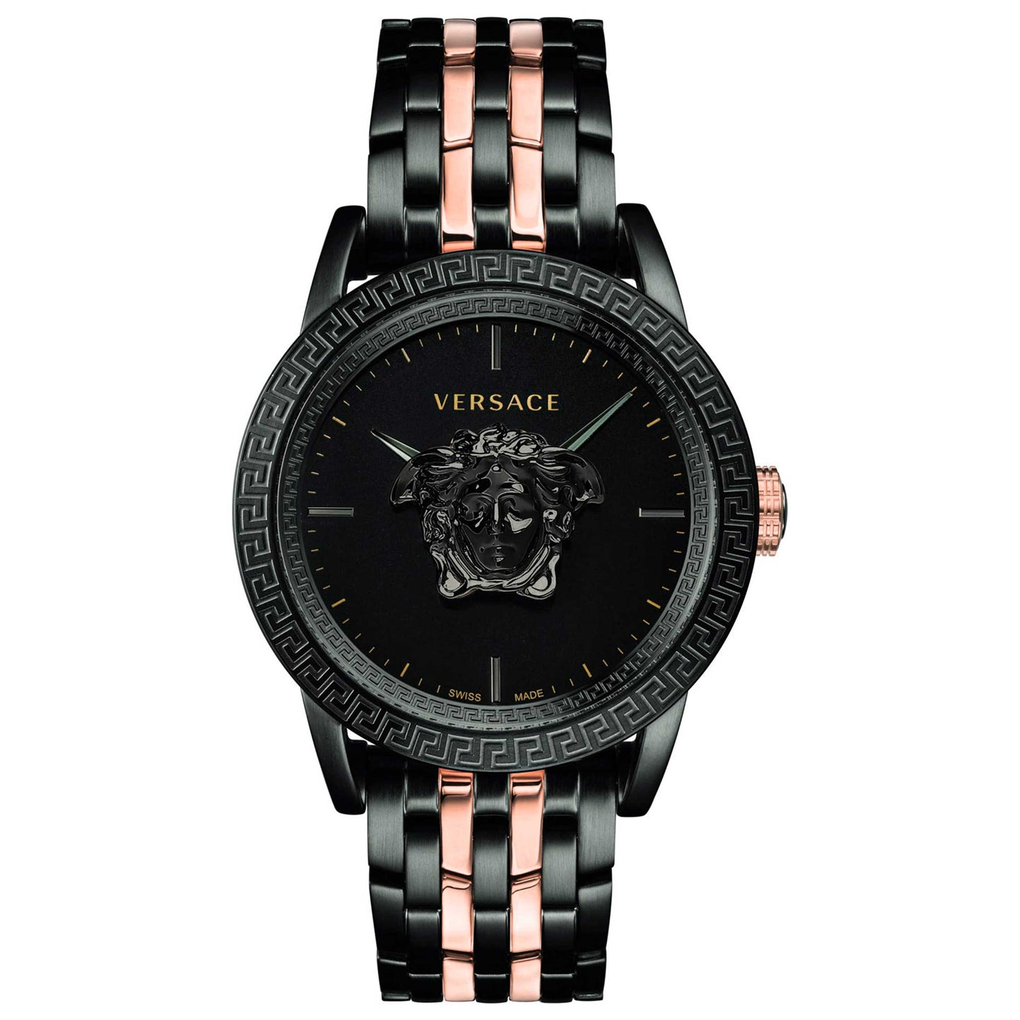 Front view of Versace Palazzo Empire Men's Quartz Watch VERD00618