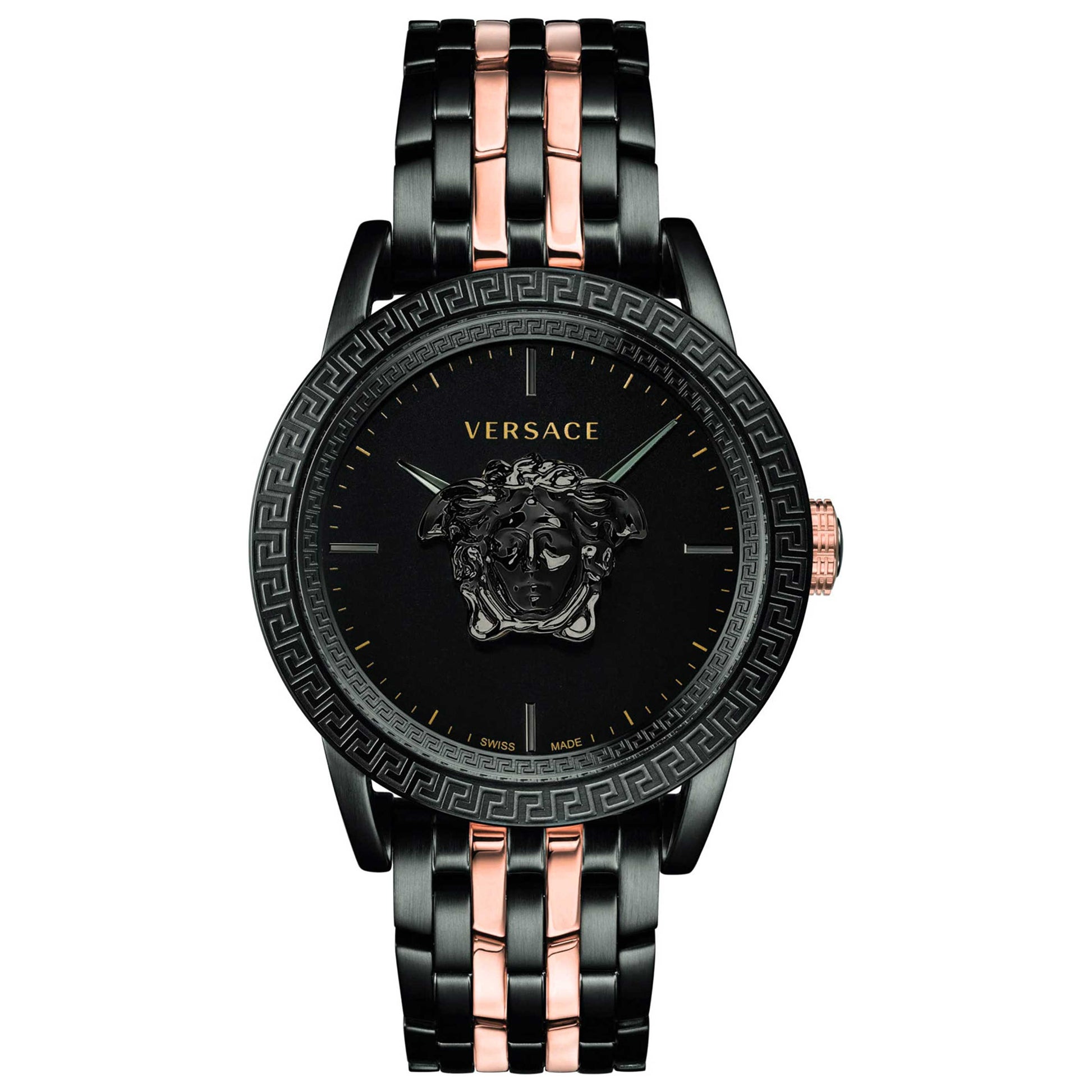 Front view of Versace Palazzo Empire Men's Quartz Watch VERD00618