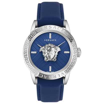Front view of Versace V-Code Men's Quartz Watch VESN00122