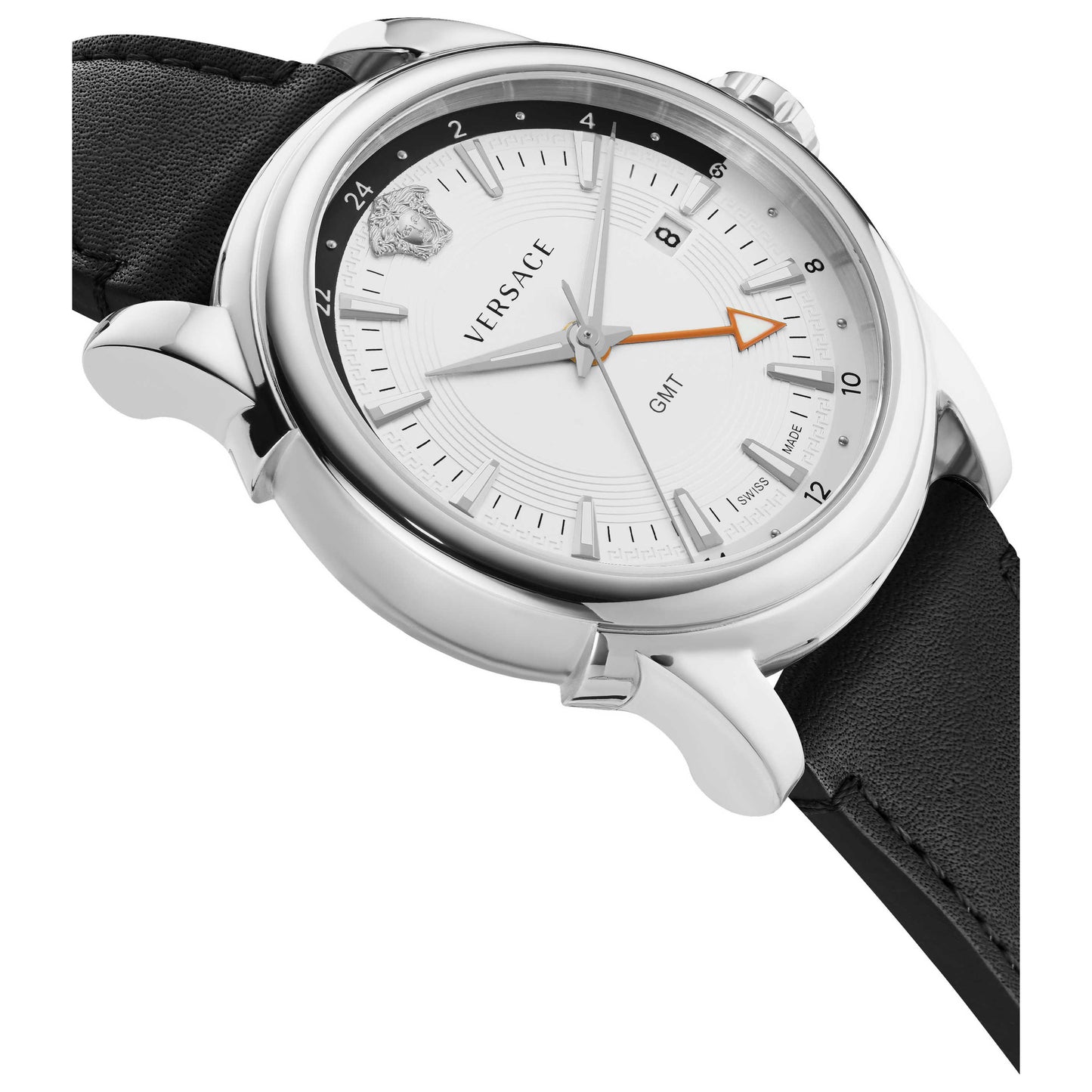 Left view of Versace GMT Vintage Men's Quartz Watch VEV300119