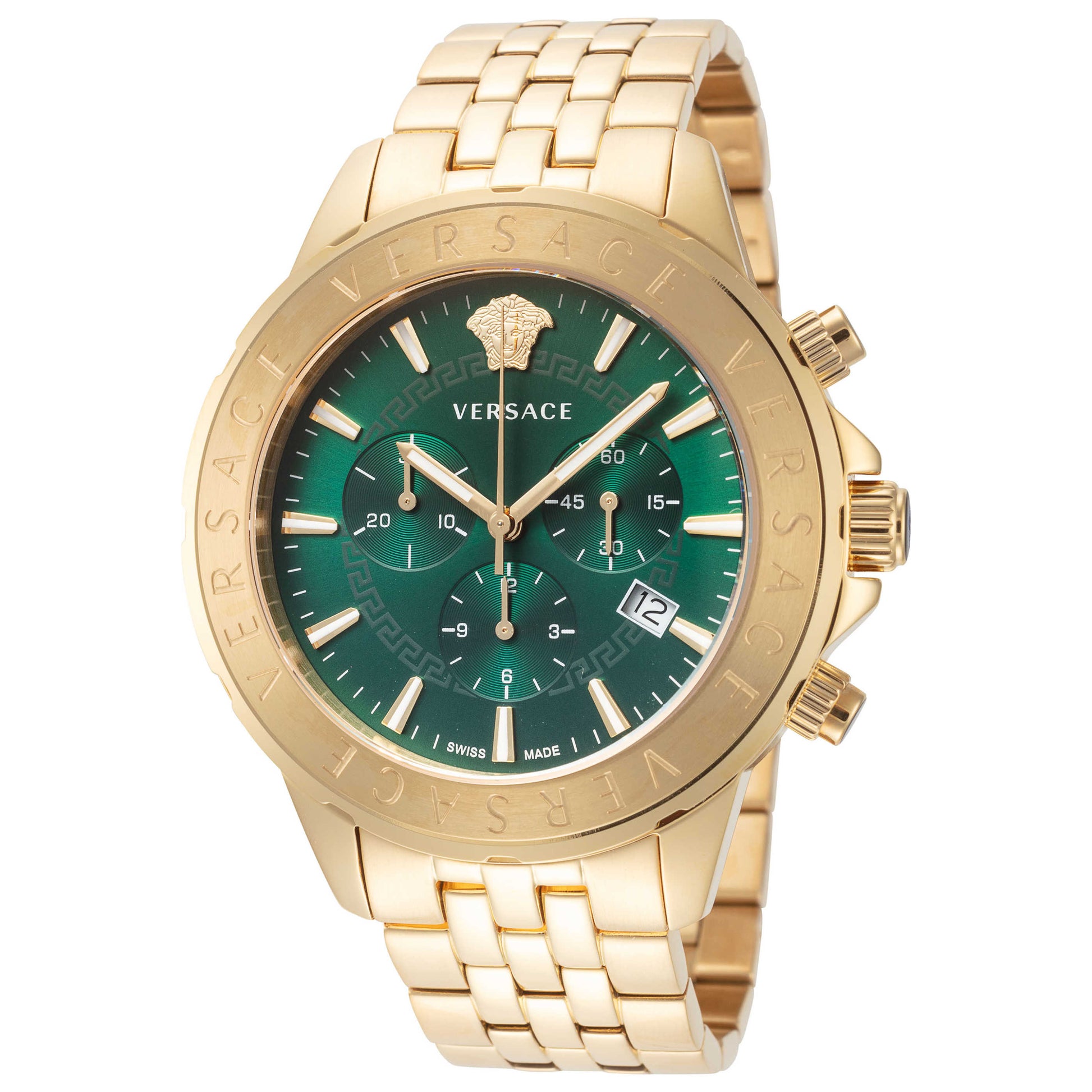 Front view of Versace Signature Men's Quartz Watch VEV600619