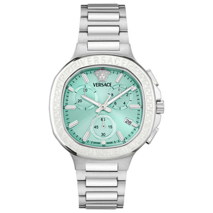 Front view of Versace V-Chrono Unisex Quartz Watch VEVCA0324