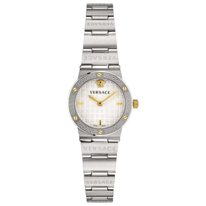Front view of Versace Greca Mini Women's Quartz Watch VEZ100321