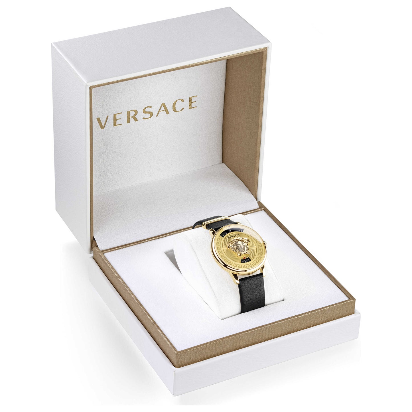 Left view of Versace Medusa Icon Women's Quartz Watch VEZ200221