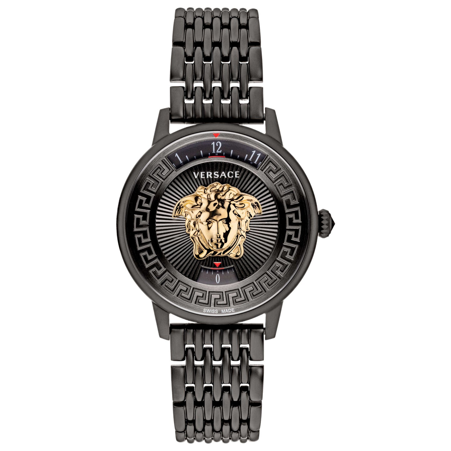 Front view of Versace Medusa Icon Women's Quartz Watch VEZ200521