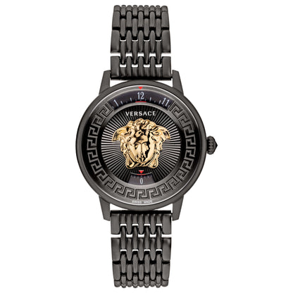 Front view of Versace Medusa Icon Women's Quartz Watch VEZ200521