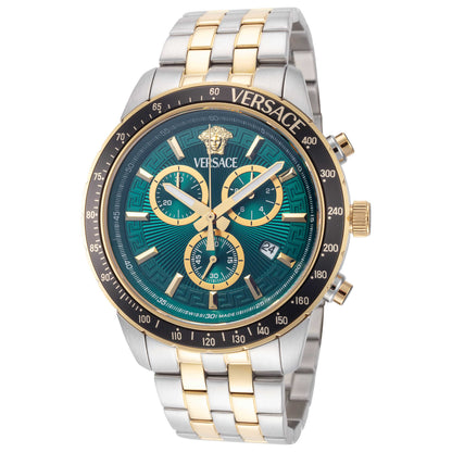 Front view of Versace Sport Chrono Men's Quartz Watch VEZCA0524