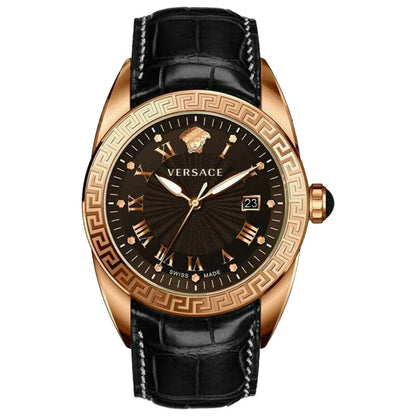 Front view of Versace V-Sport II Men's Quartz Watch VFE080013