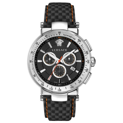 Front view of Versace Mystique Men's Quartz Watch VFG040013