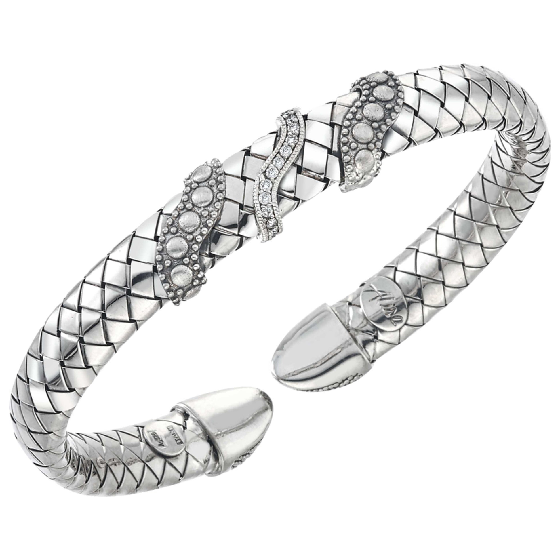 Front view of Alisa Elegant Women's Bracelet VHB-1491-D