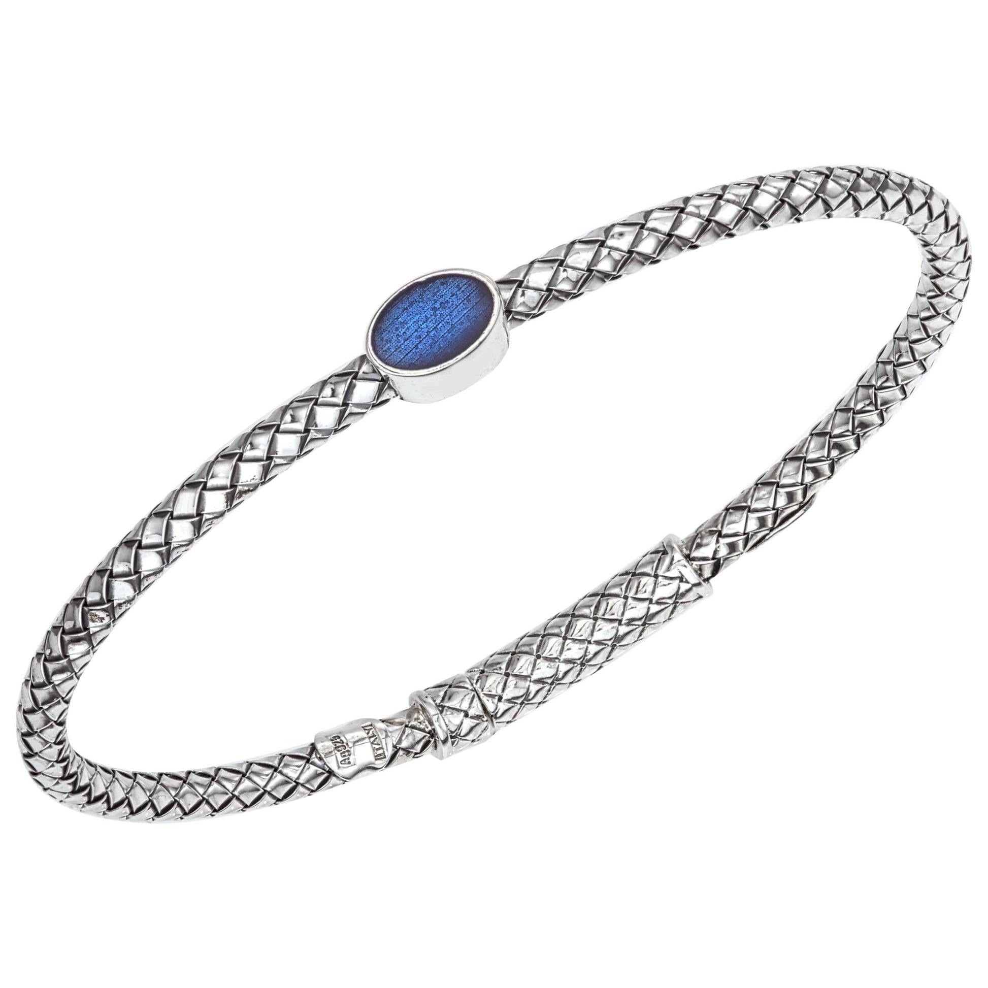 Front view of Alisa Elegant Women's Bracelet VHB-1531-BL