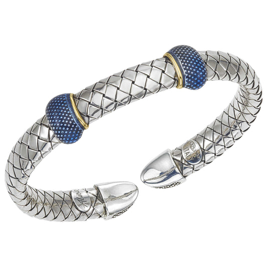 Front view of Alisa Elegant Women's Bracelet VHB-1561-BL