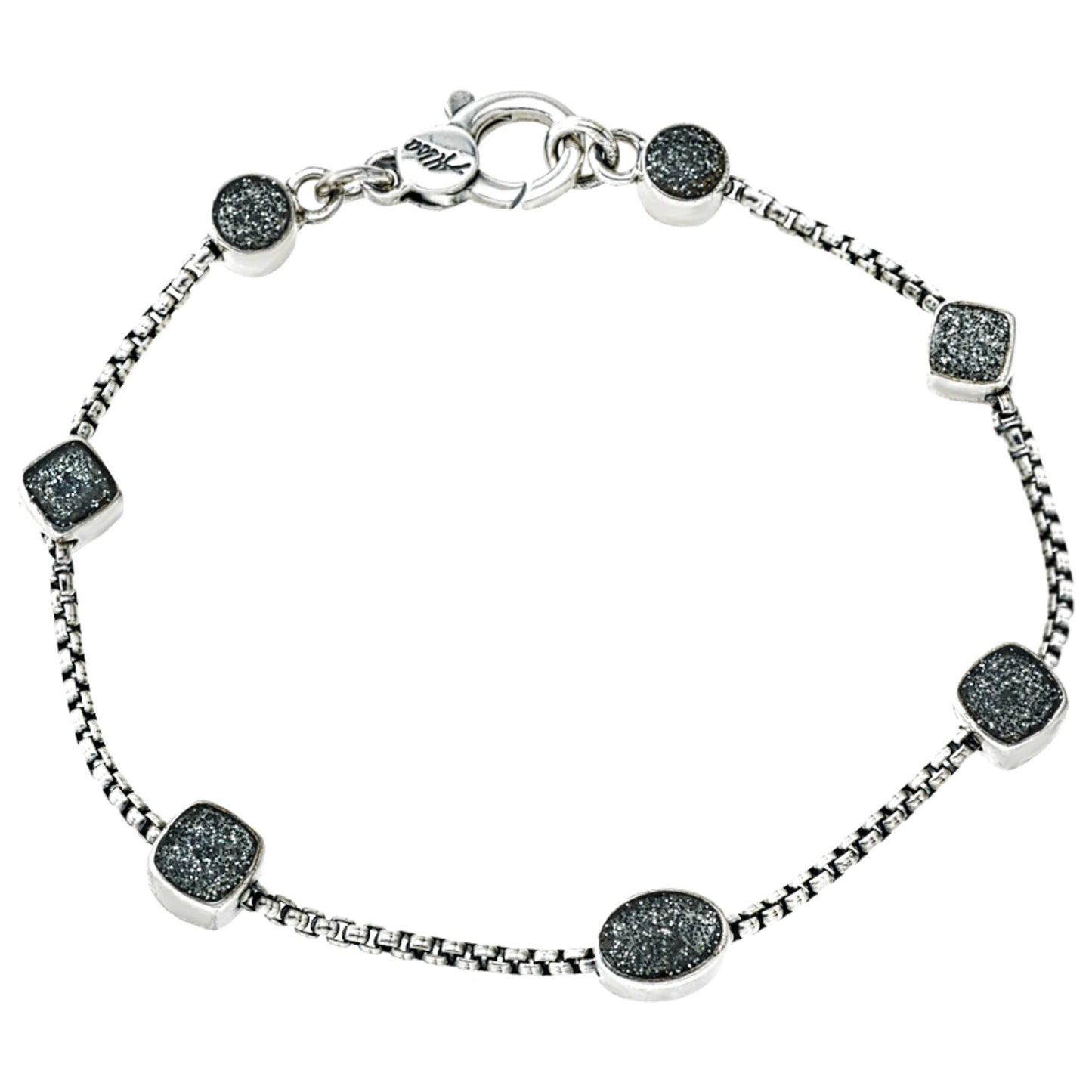 Front view of Alisa Elegant Women's Bracelet VHB-1578-GRS