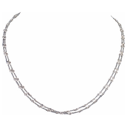 Front view of Alisa Elegant Women's Necklace VHC-1270D-18