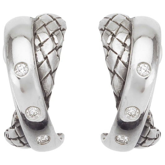 Front view of Alisa Elegant Women's Earrings VHE-1025-D