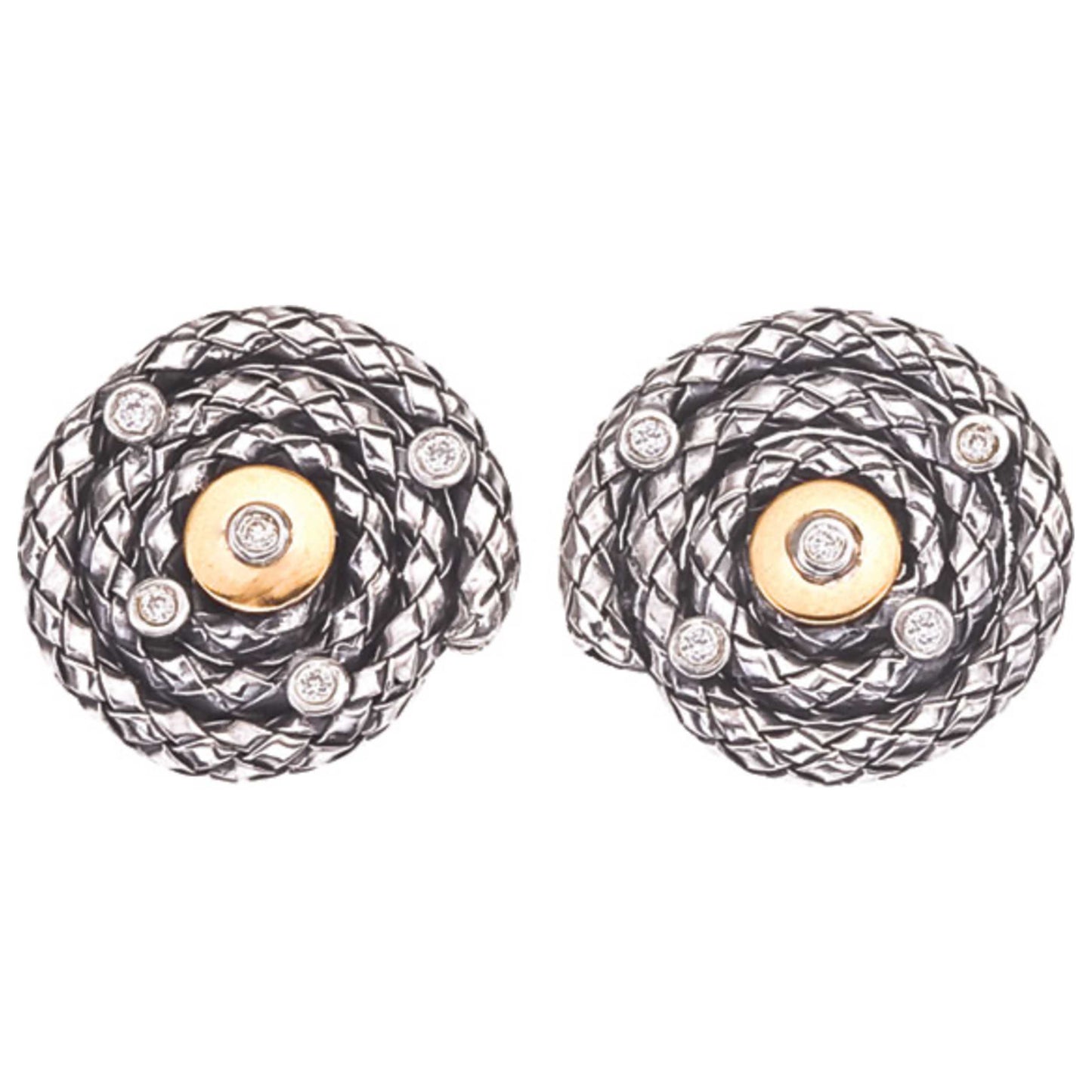 Front view of Alisa Elegant Women's Earrings VHE-1102-D