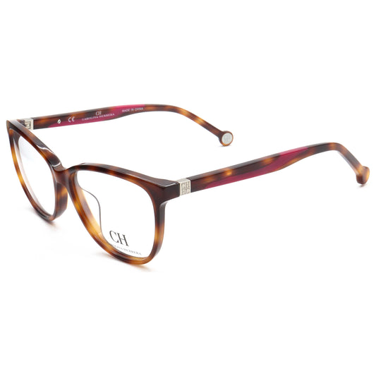 Front view of Carolina Herrera Women's Eyeglasses VHE770K-0752-53