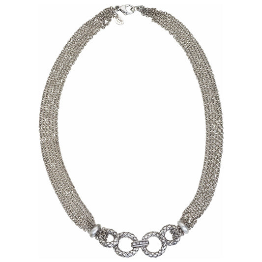 Front view of Alisa Elegant Women's Necklace VHN-1057-D