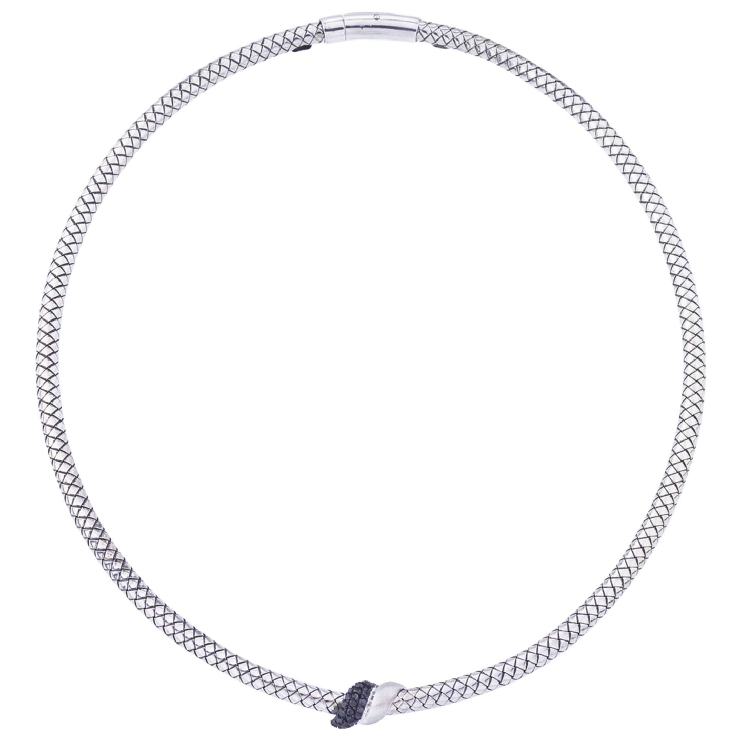 Front view of Alisa Elegant Women's Necklace VHN-1144-DB