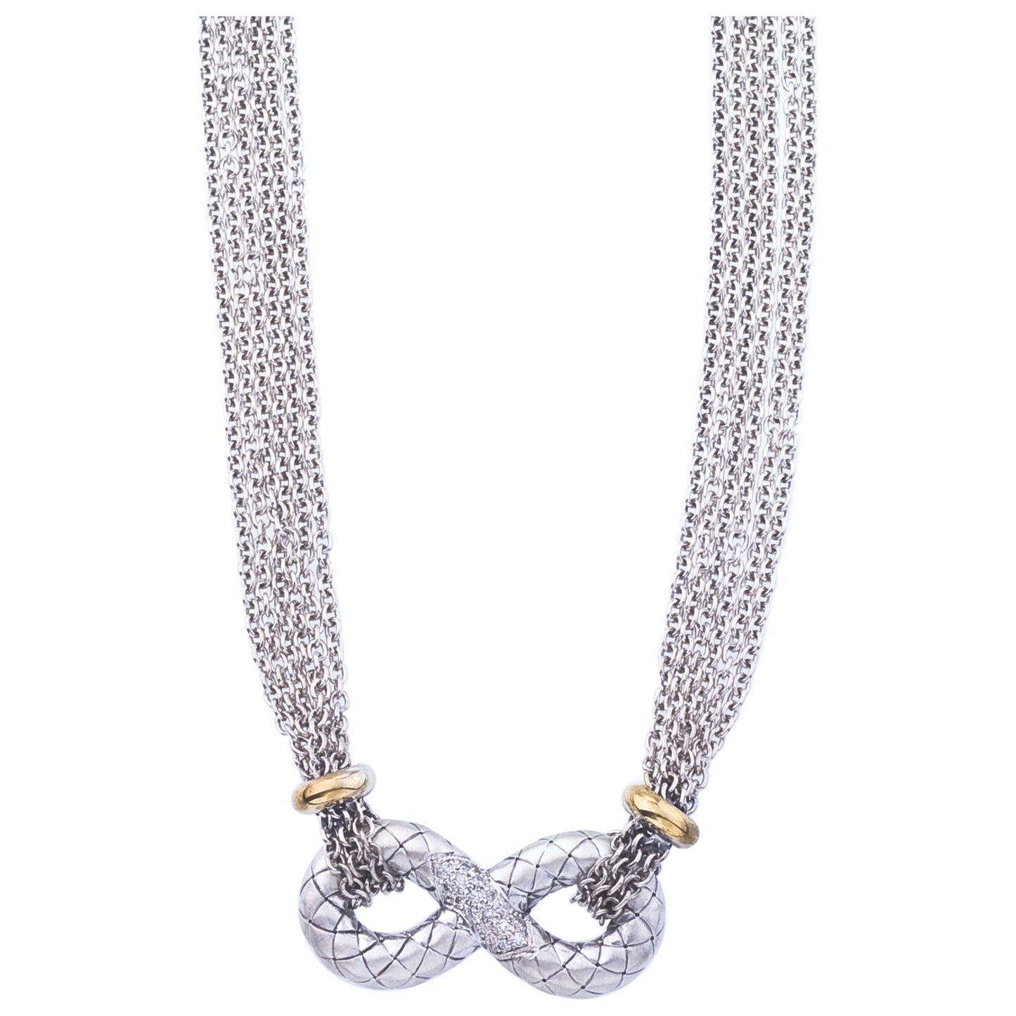 Front view of Alisa Elegant Women's Necklace VHN-1147-D