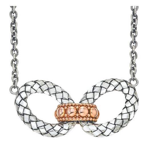Front view of Alisa Elegant Women's Necklace VHN-1457-R