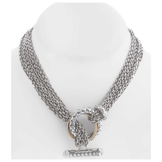 Front view of Alisa Elegant Women's Necklace VHN-781