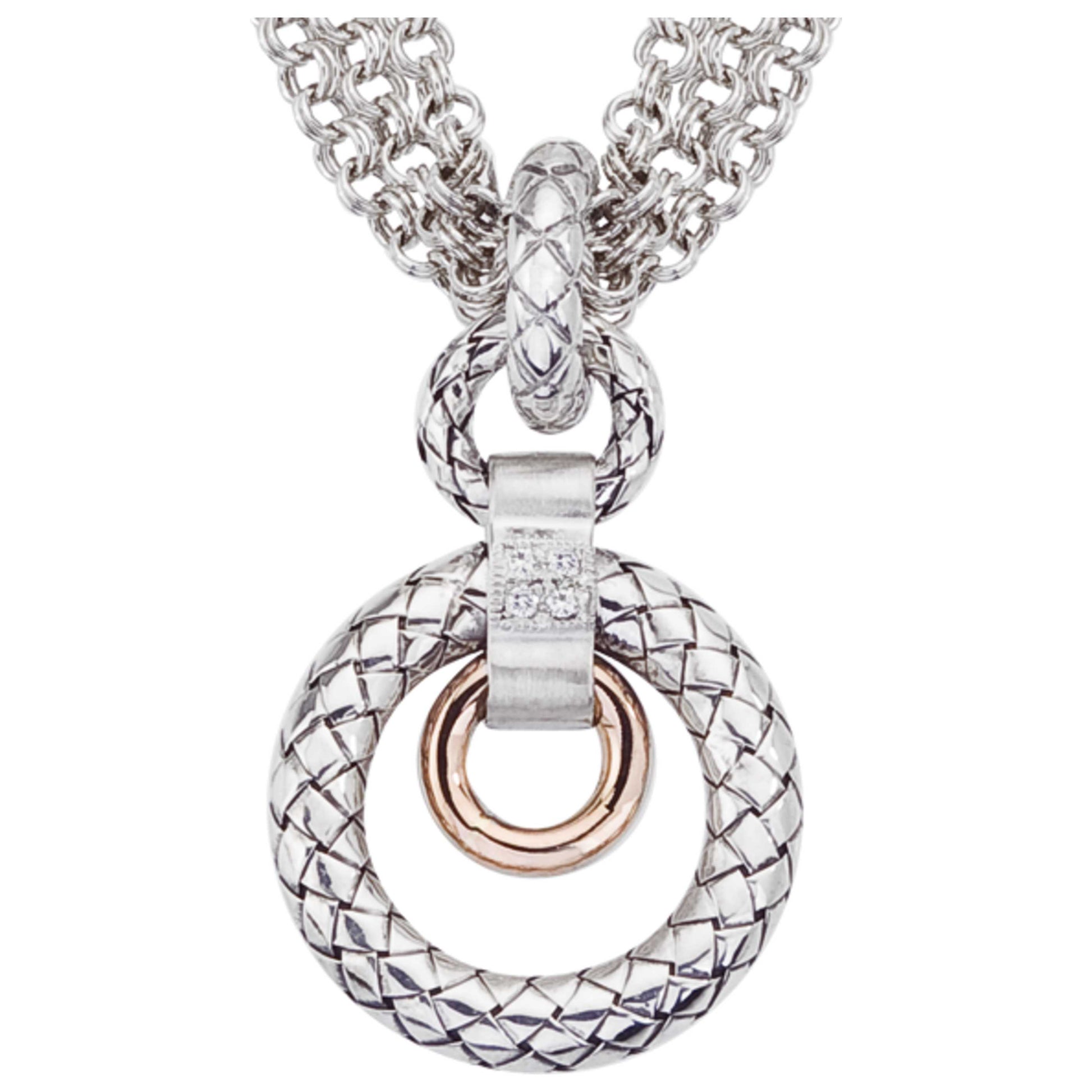 Front view of Alisa Elegant Women's Pendant VHP-1033-D