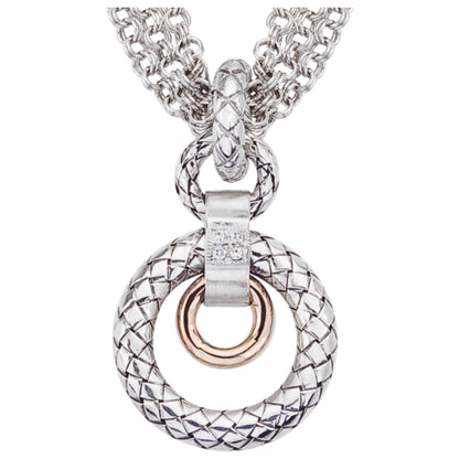 Front view of Alisa Elegant Women's Pendant VHP-1036-D-18