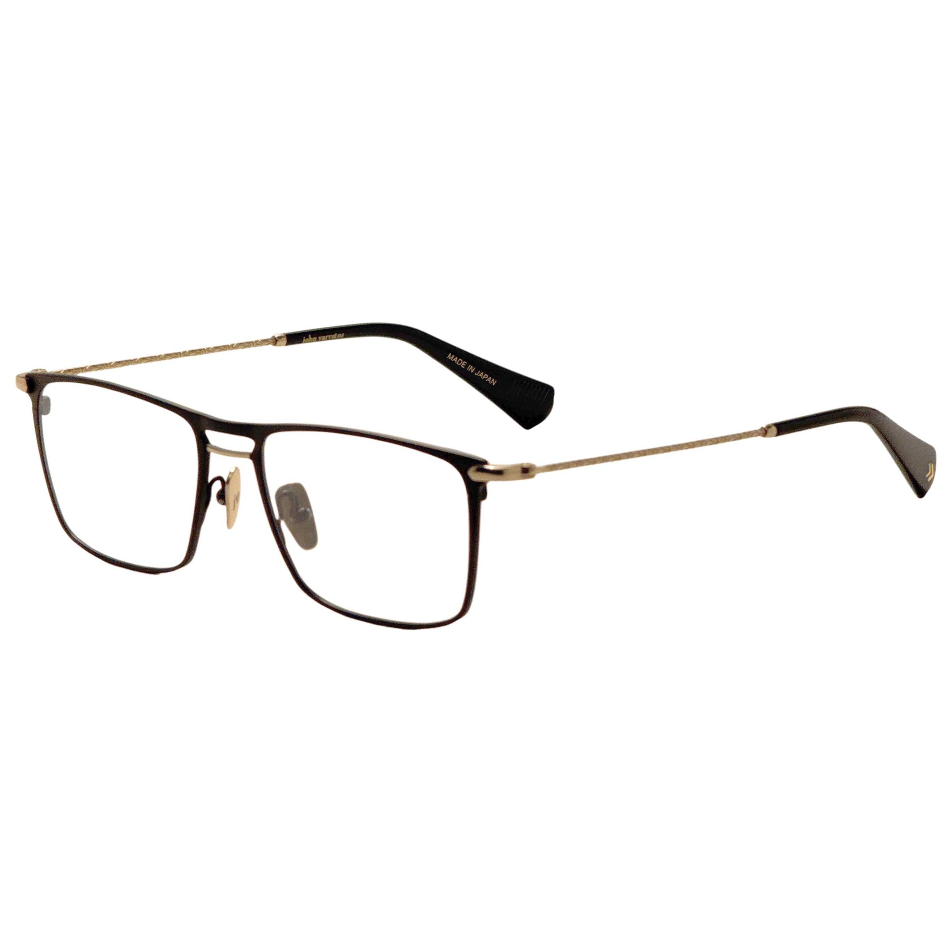 Front view of John Varvatos Men's Opticals VJV191520BLA