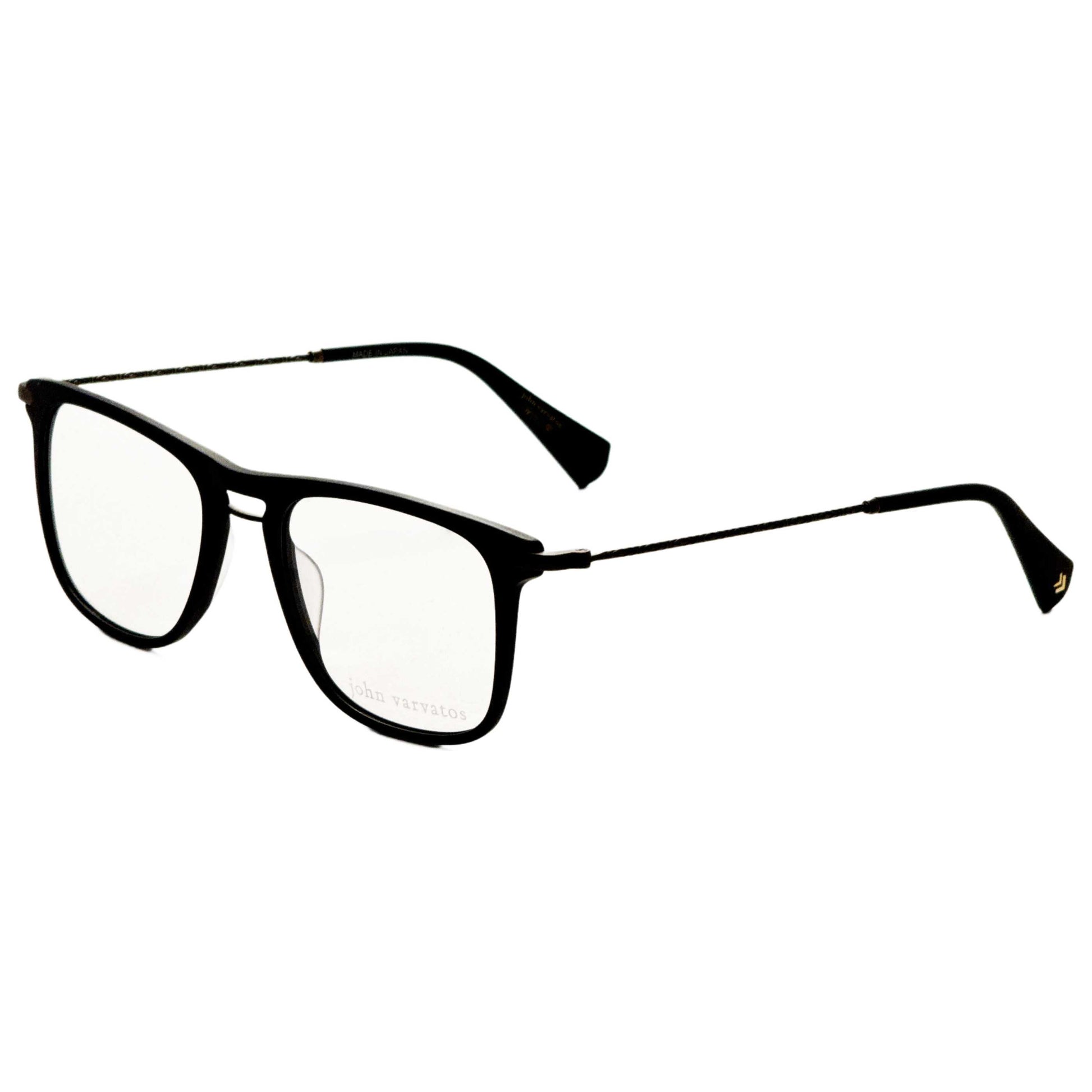 Front view of John Varvatos Men's Opticals VJV420520MBL