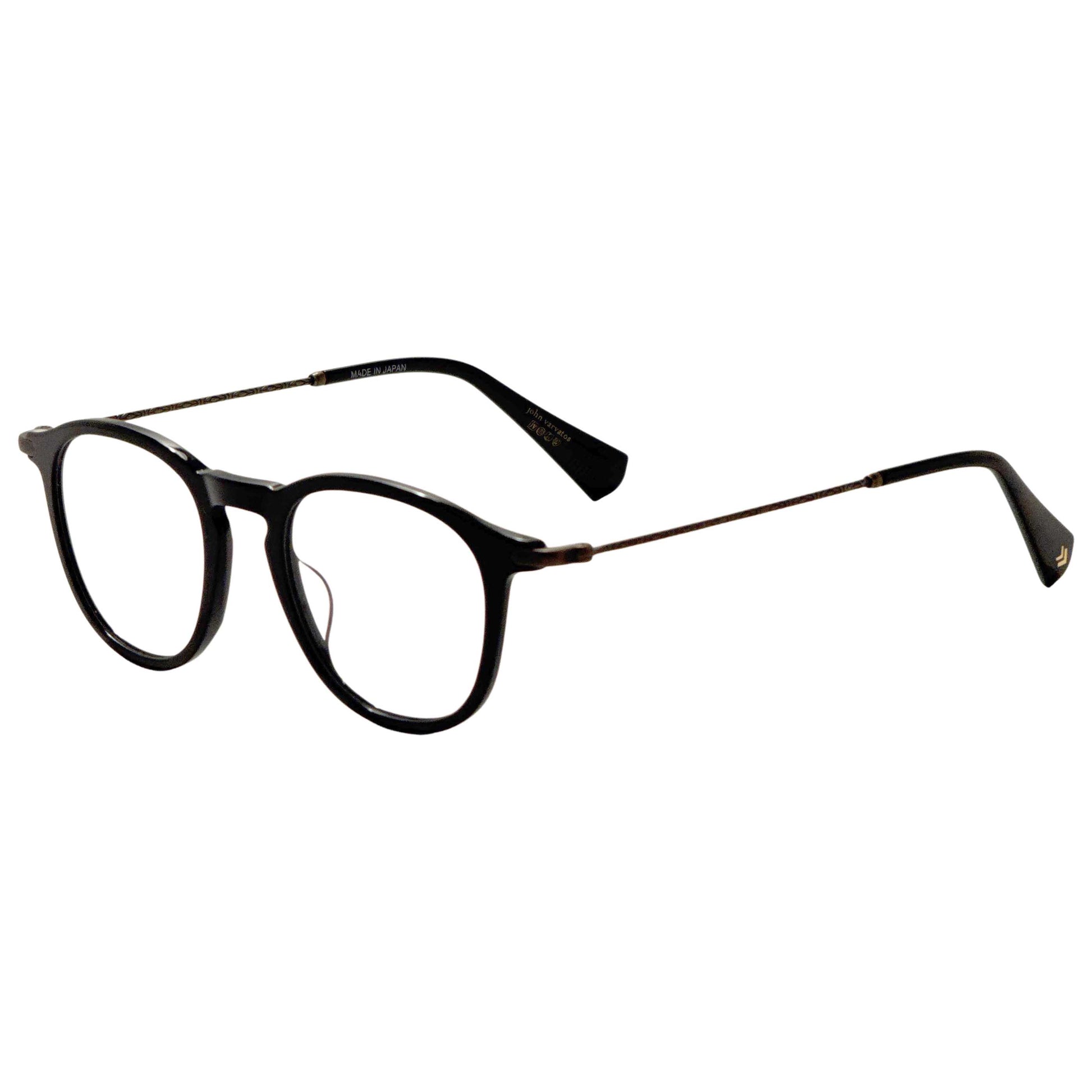 Front view of John Varvatos Men's Opticals VJV421470BLA