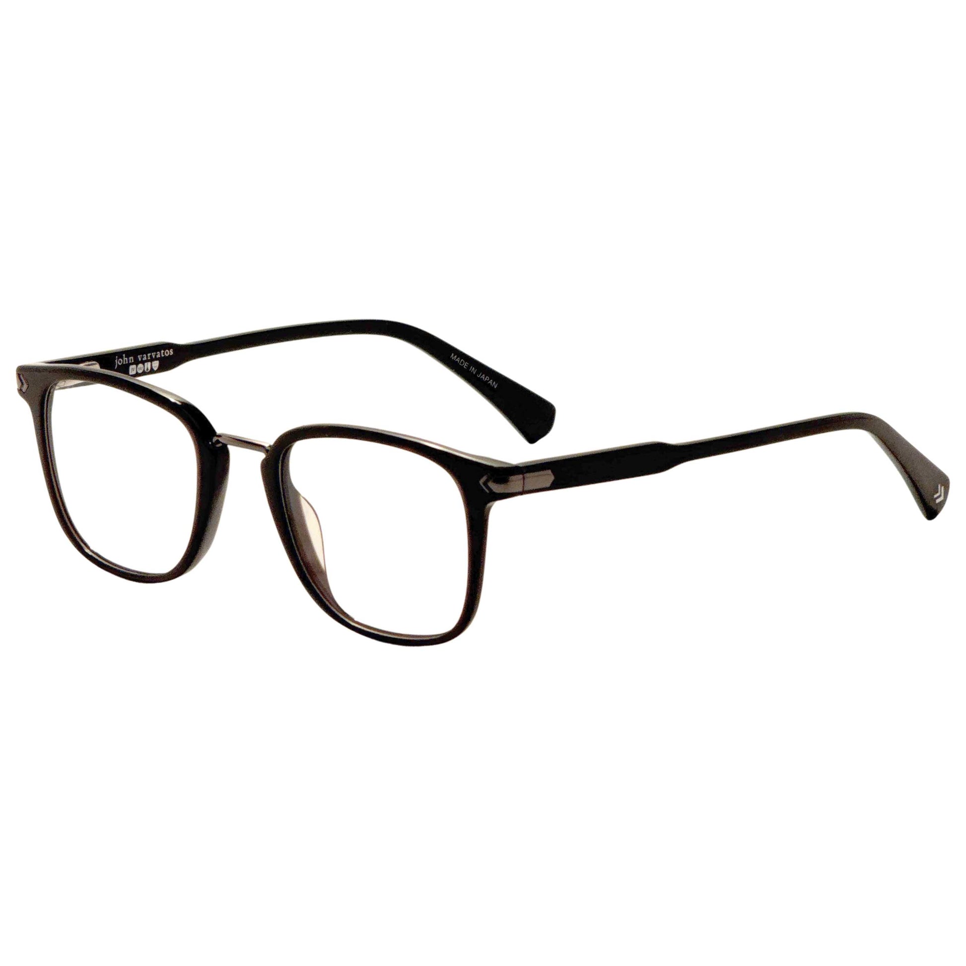 Front view of John Varvatos Men's Opticals VJV423490TBL