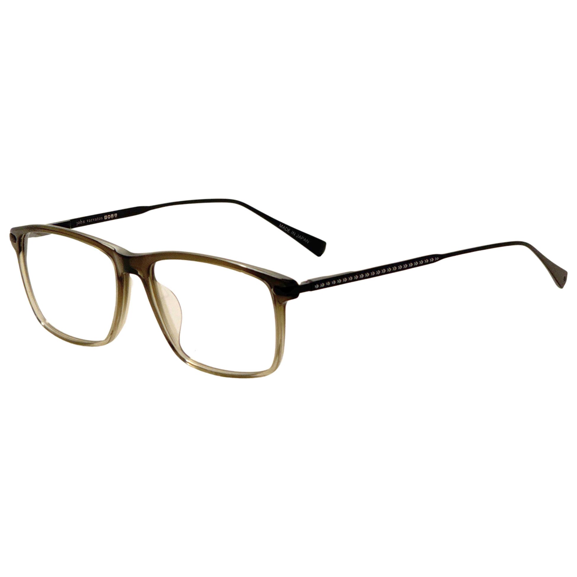 Front view of John Varvatos Men's Opticals VJV425550OLV
