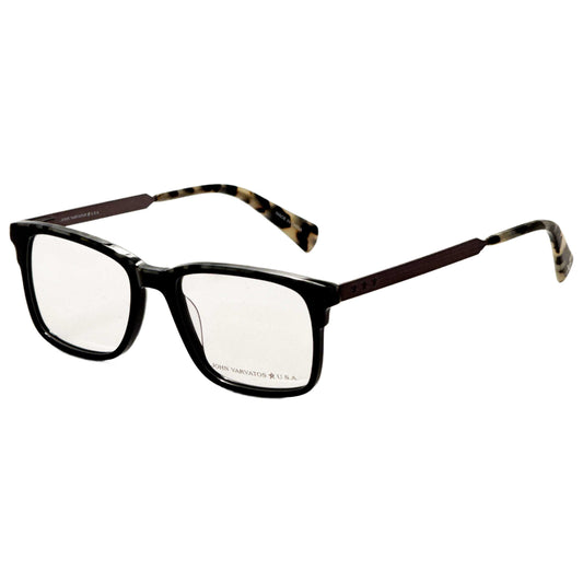 Front view of John Varvatos Men's Opticals VJVC001530BLA