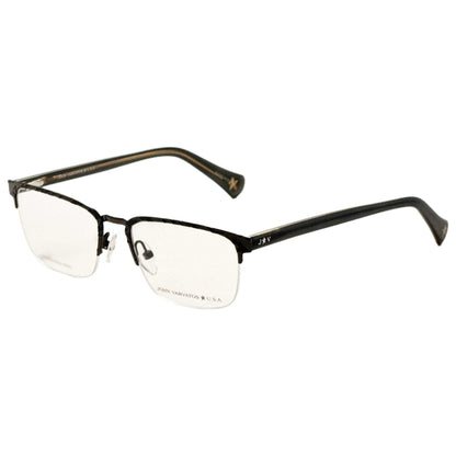 Front view of John Varvatos Men's Opticals VJVC007530BLA