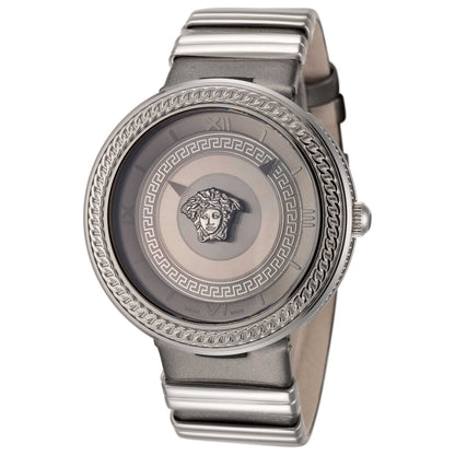 Front view of Versace V-Metal Icon Women's Quartz Watch VLC120016