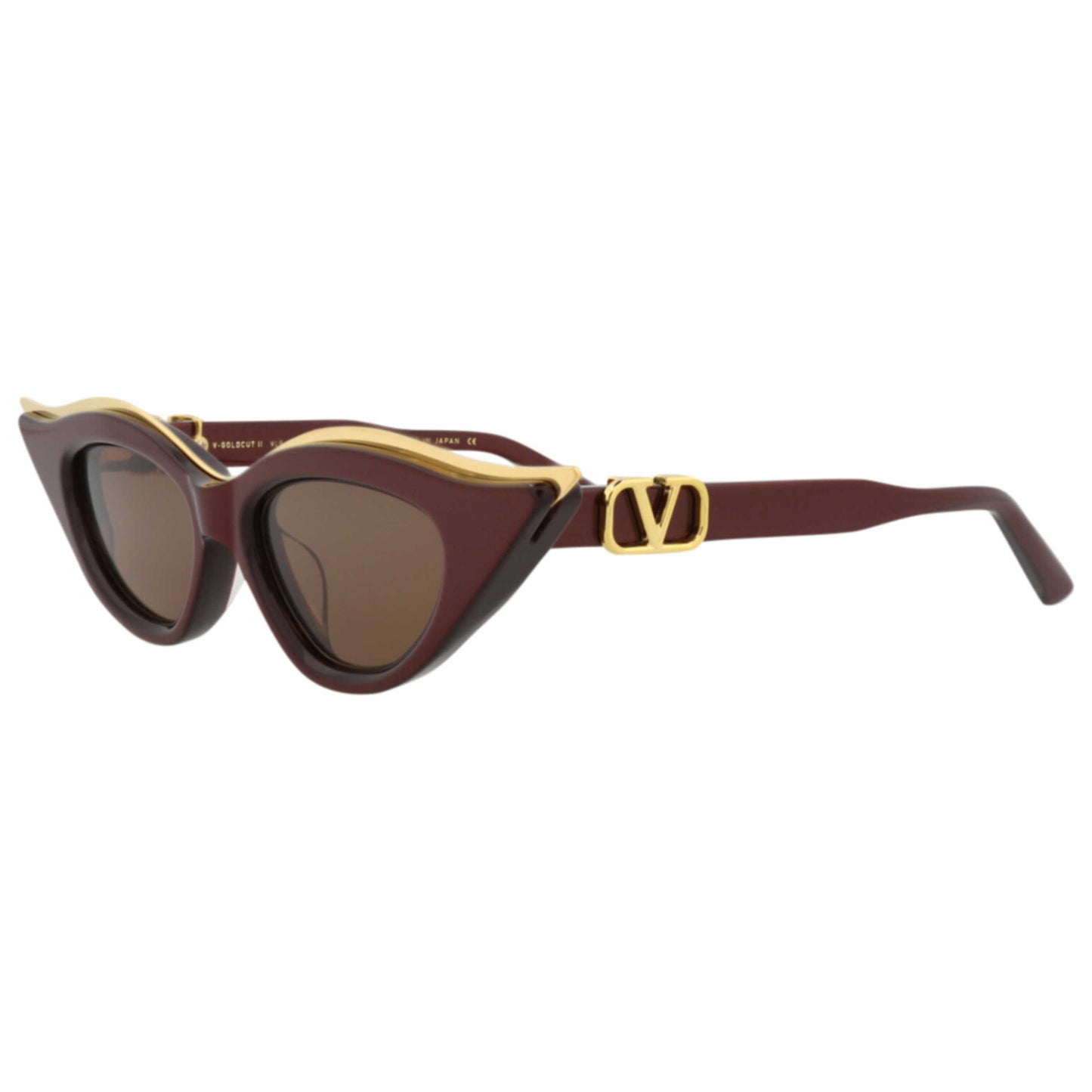 Front view of Valentino Women's Sunglasses VLS-114B-49