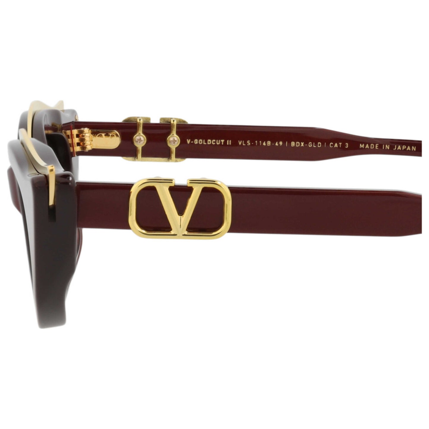 Valentino Women's Sunglasses VLS-114B-49 - Image #3