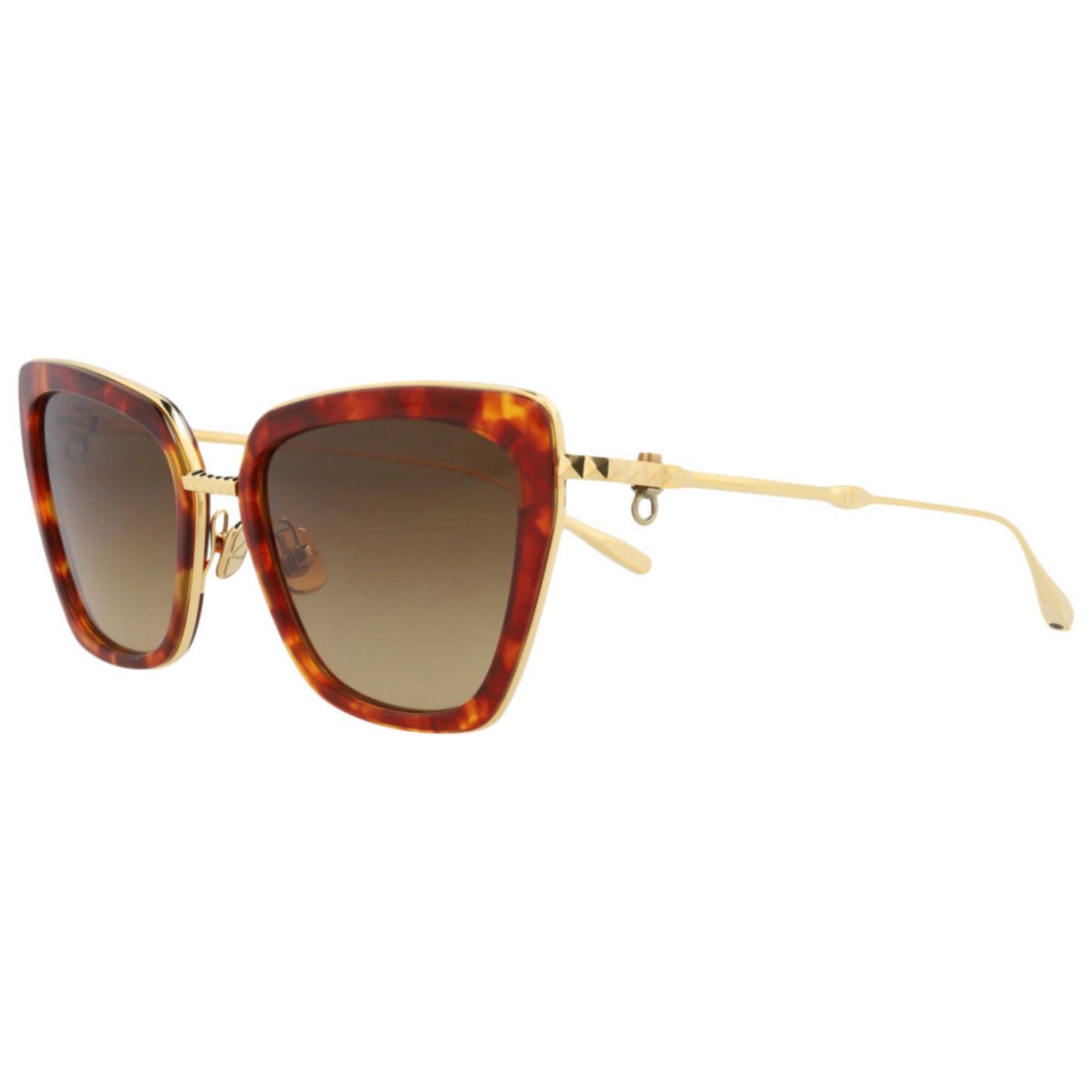 Front view of Valentino Women's Sunglasses VLS-165B-53CA