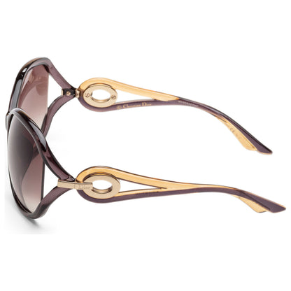 Left view of Christian Dior Volute Women's Sunglasses VOLUT2FS-040I-JS
