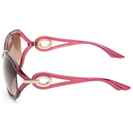 Left view of Christian Dior Volute Women's Sunglasses VOLUT2FS-0LHF-HA