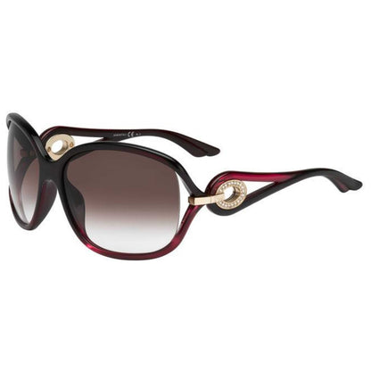 Front view of Christian Dior Volute Women's Sunglasses VOLUT2STS-BLQ-FM