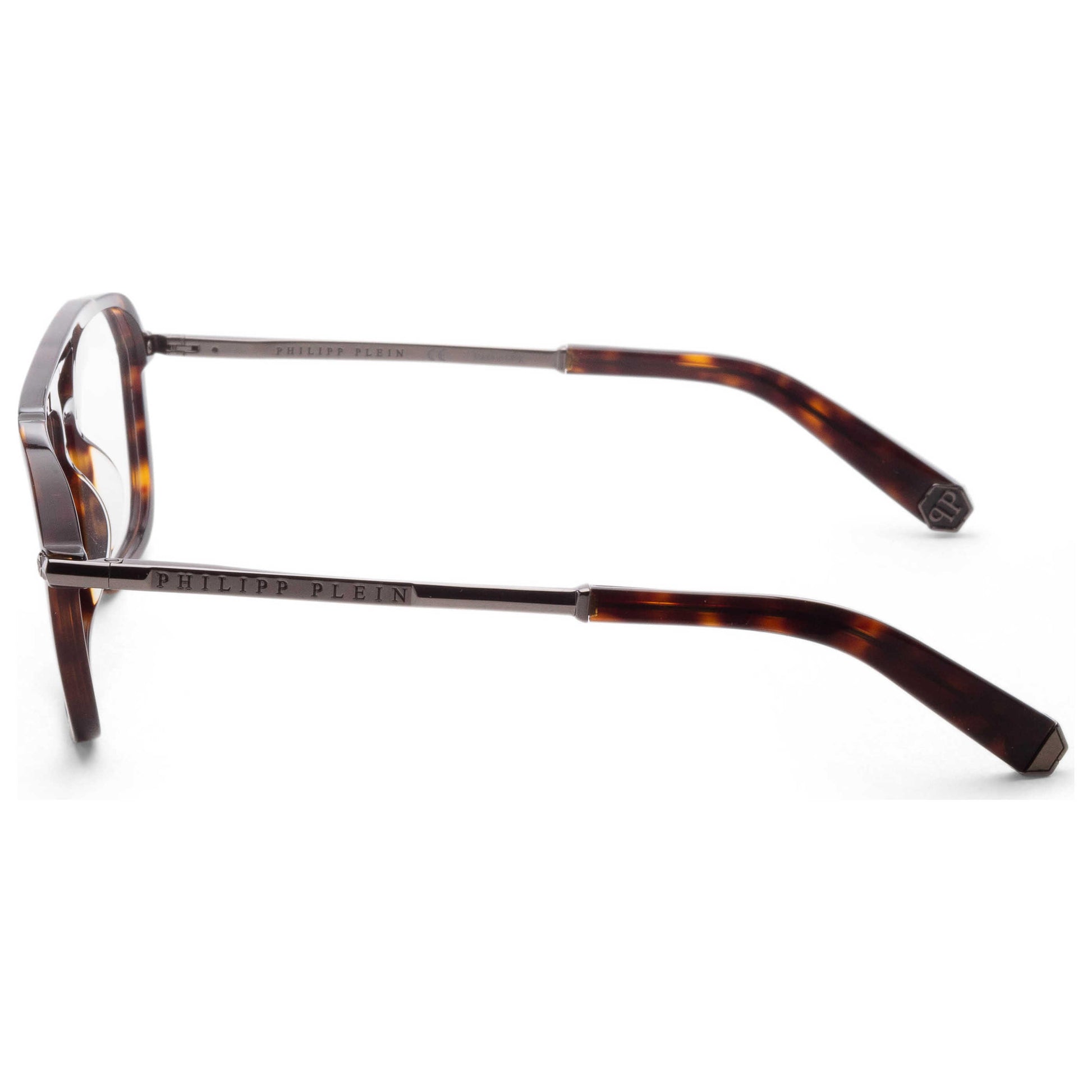 Left view of Philipp Plein Men's Opticals VPP018M540722