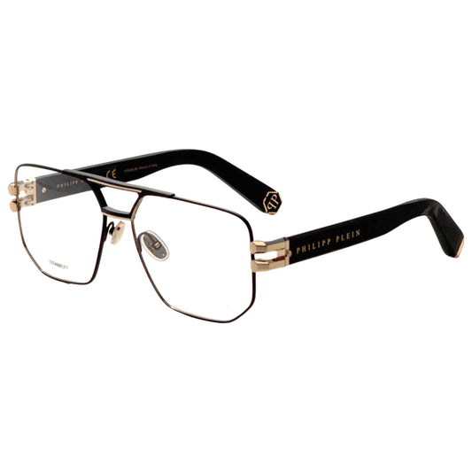 Front view of Philipp Plein Men's Opticals VPP022M580302