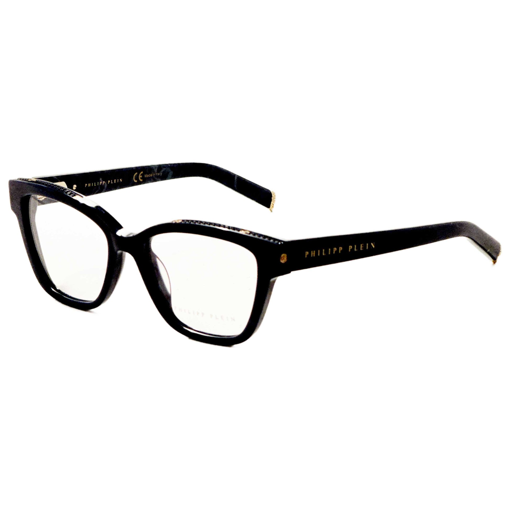 Front view of Philipp Plein Women's Opticals VPP034S530B35