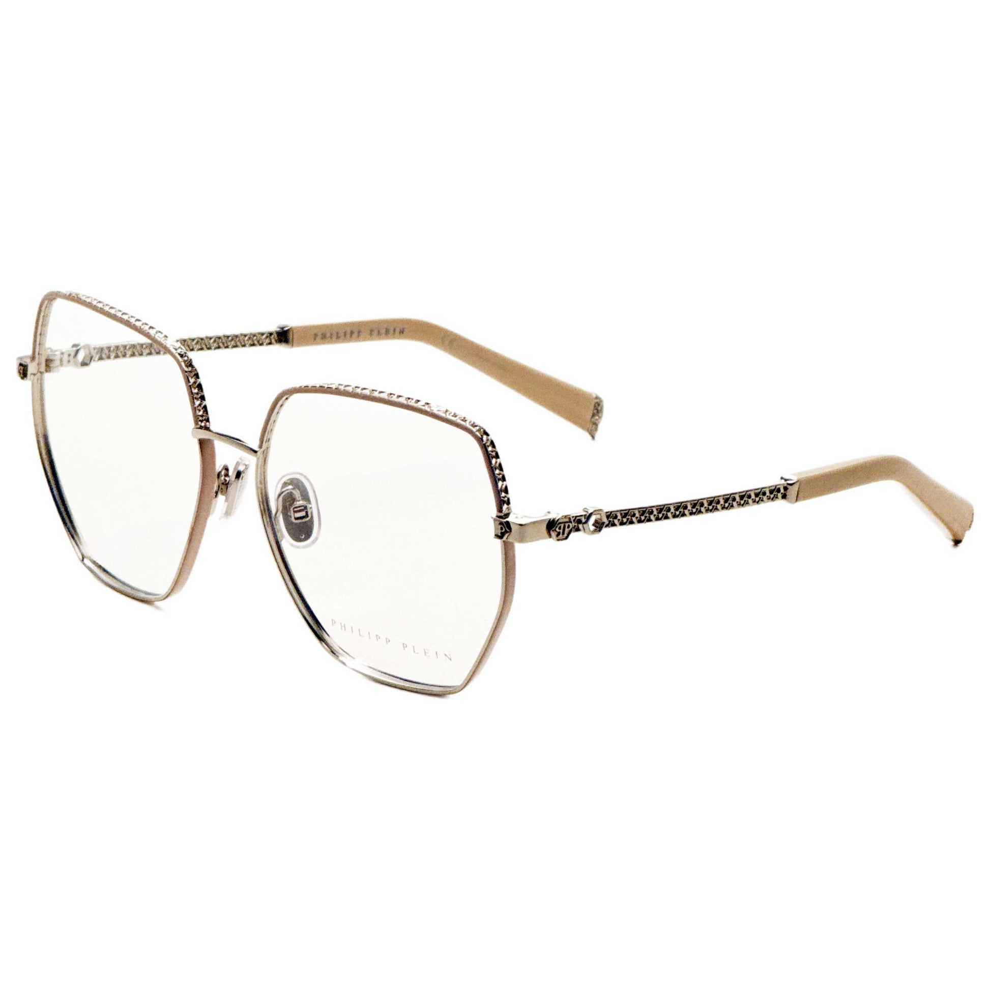 Front view of Philipp Plein Women's Opticals VPP054S570S31