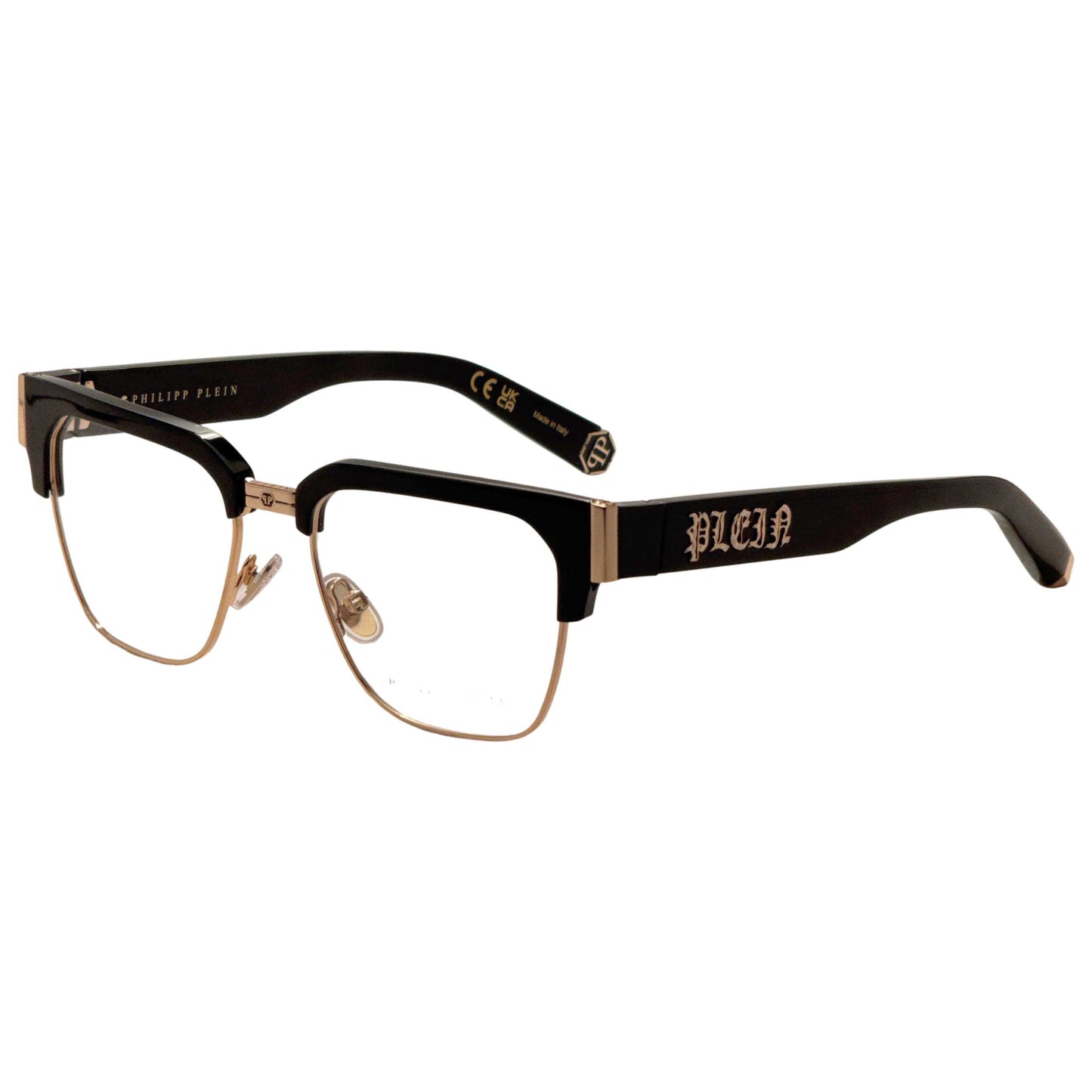Front view of Philipp Plein Men's Opticals VPP113M530300