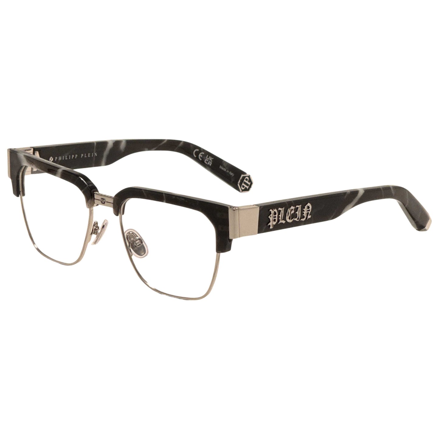 Front view of Philipp Plein Men's Opticals VPP113M530Z21
