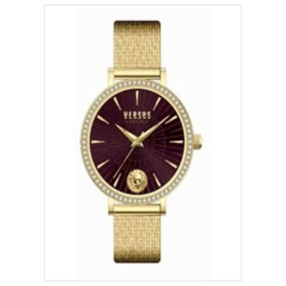 Front view of Versus Versace Mar Vista Crystal Women's Quartz Watch VSP1F3021