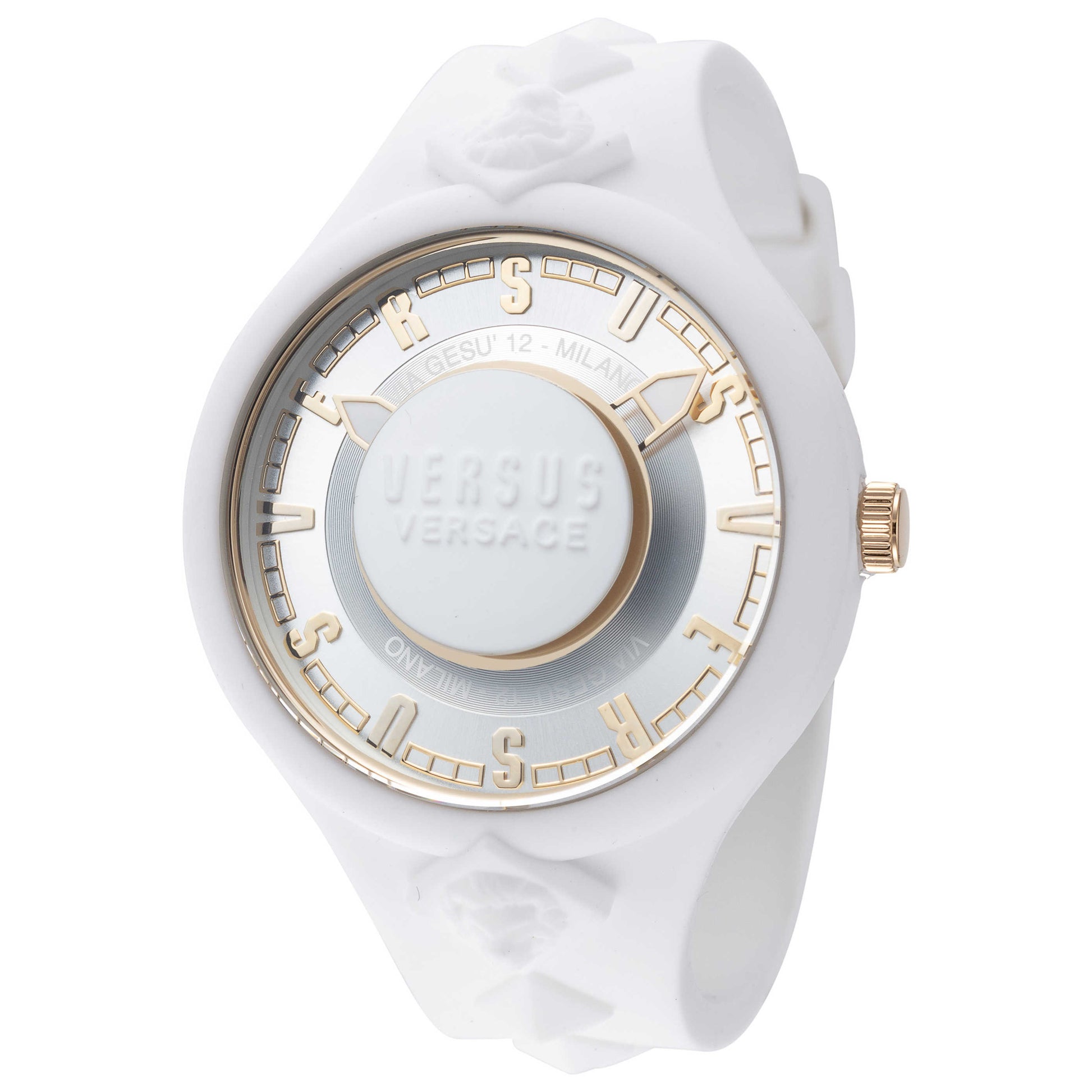 Front view of Versus Versace Tokai Silicone Women's Quartz Watch VSP1R0219